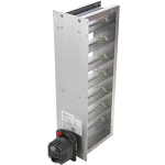 TrueZONE 8" x 22" Rectangular Parallel Blade Damper