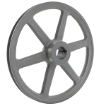 1 Groove Fixed Sheave, 1.1875" Bore, AK94