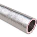 KM Insulated Flex-Vent, 4"x25' Silver Jacket R8 Bag