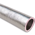 KM Insulated Flex-Vent, 10"x25' Silver Jacket R8 Bag